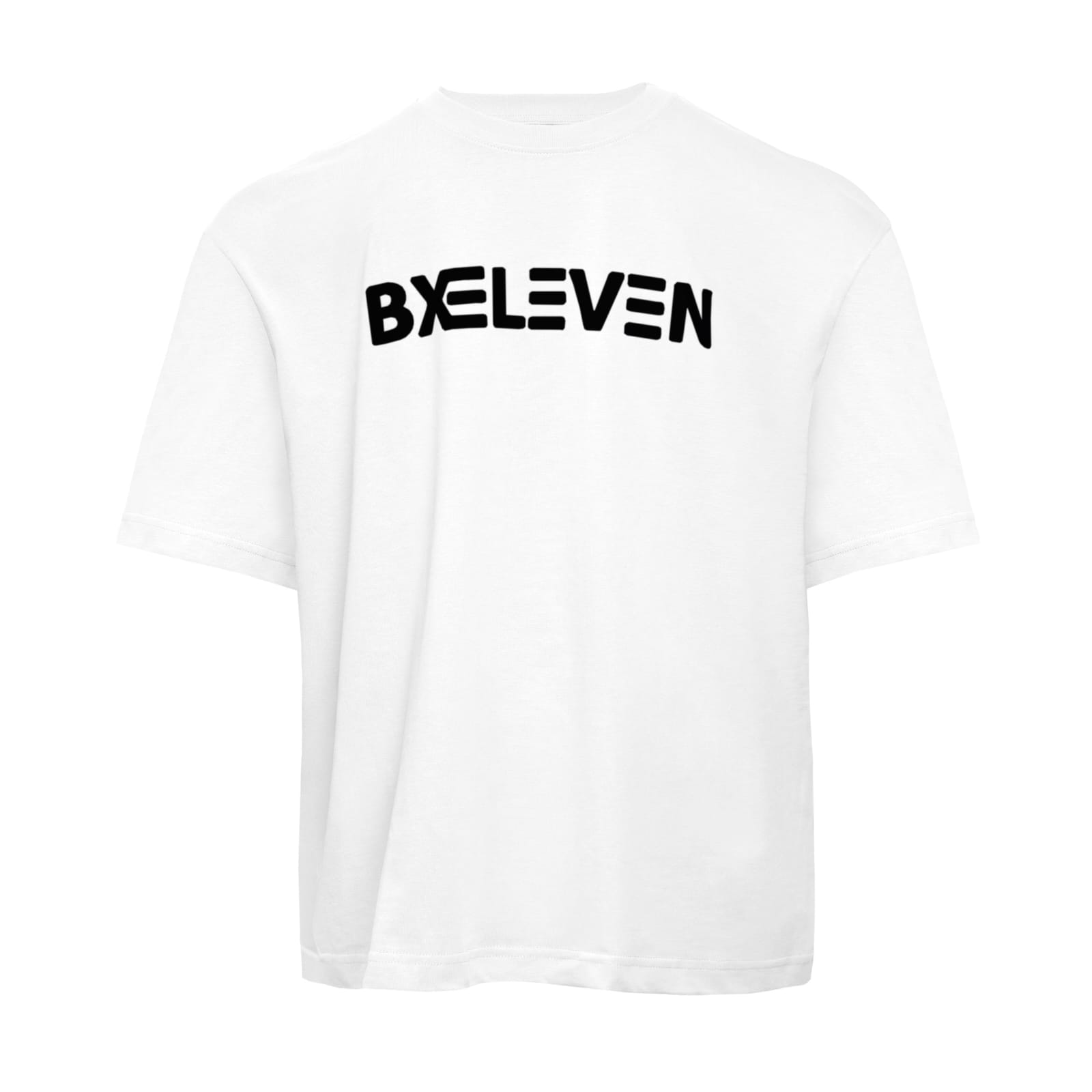 BXELEVEN Branded T-Shirt - White
